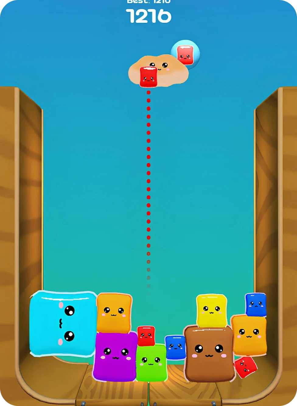 Kawaii Fruits 3D Gameplay Screenshot