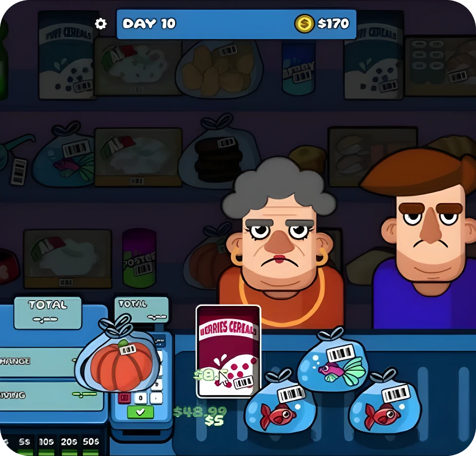 My Super Tiny Market Gameplay